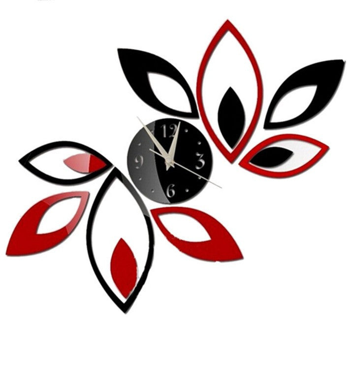 3D Ratent Wall Sticker Antique Wall Clock