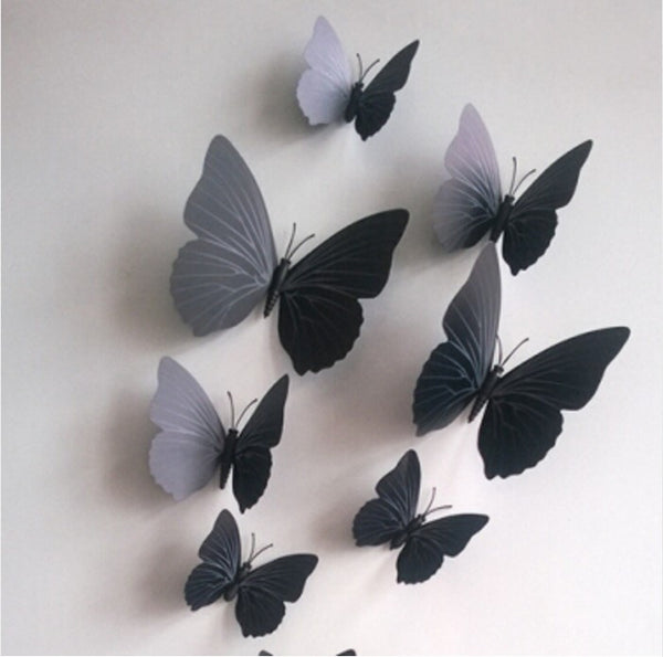 3D Butterfly Tatoos Wall Sticker