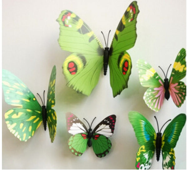 3D Butterfly Tatoos Wall Sticker