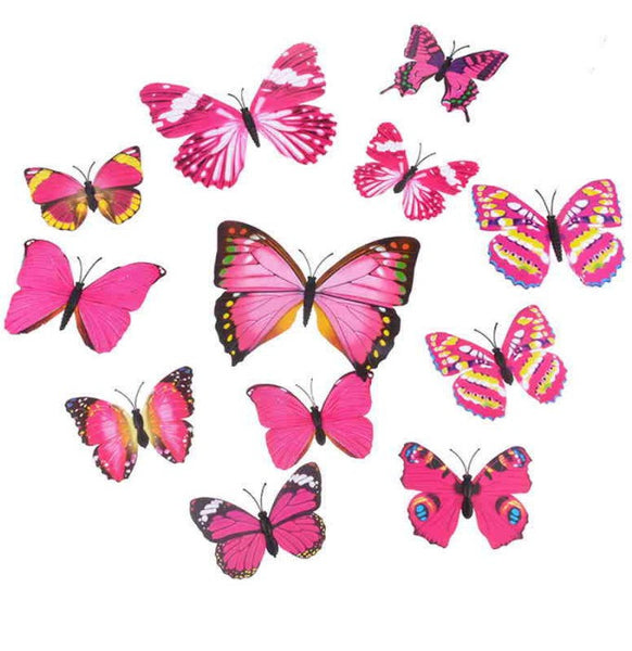 3D Wall Stickers Butterfly 
