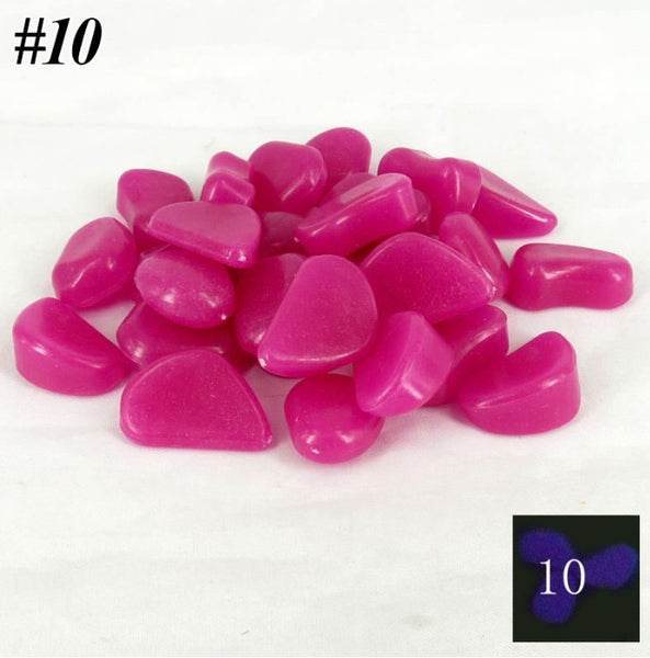 Glow In The Dark Luminous Pebbles Stones